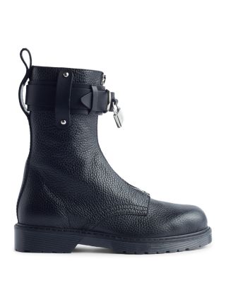 JW Anderson - Men's Punk Lock Zip Up Combat Boots