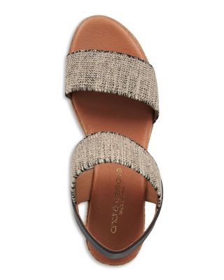 Women's Neveah Mid Heel Espadrille Wedge Sandals