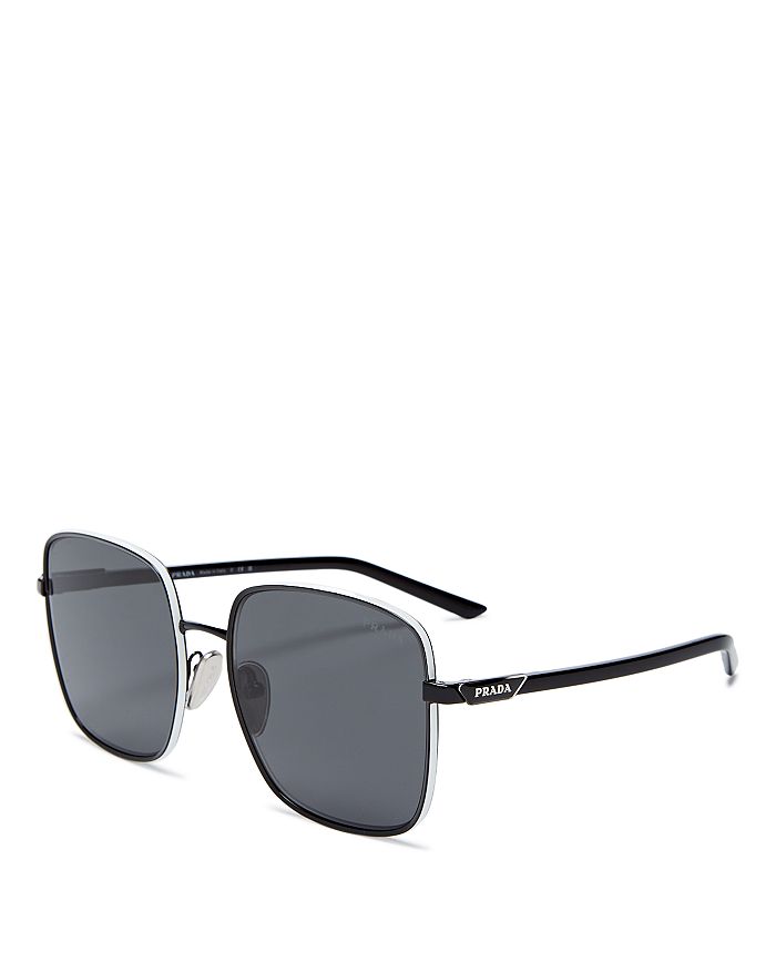Prada 57mm sunglasses new arrivals