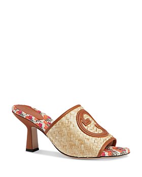 Gucci - Women's Interlocking G Slide Sandals