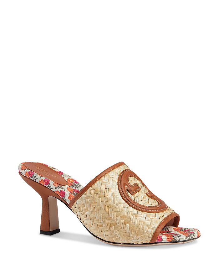 Gucci - Women's Interlocking G Slide Sandals
