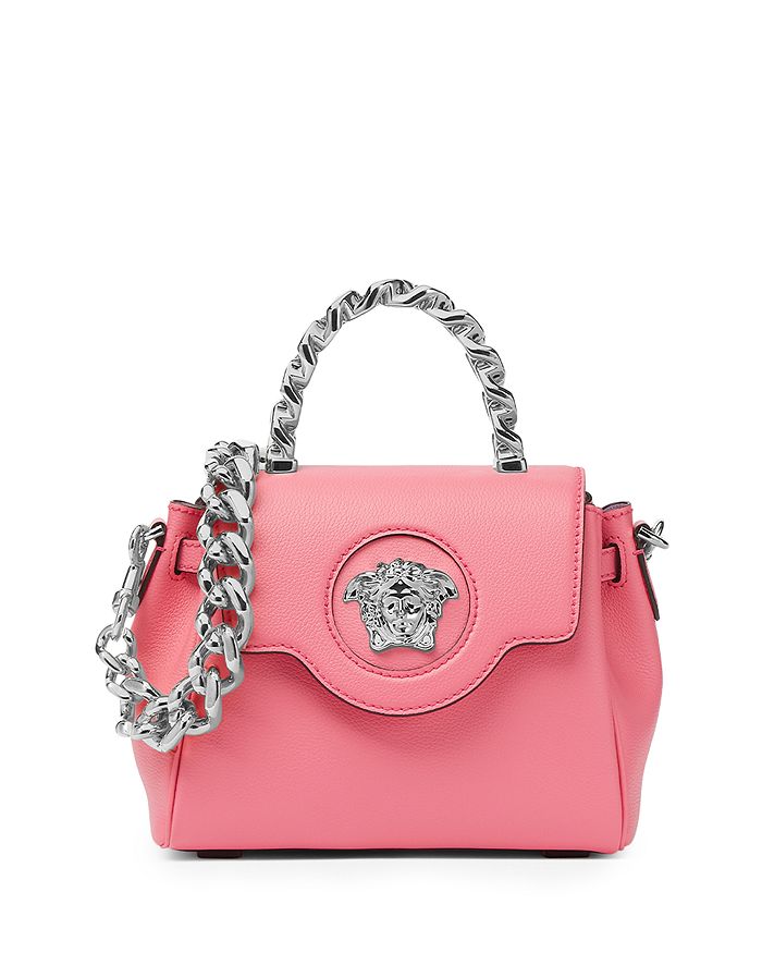 Versace Leather Mini Handbag | Bloomingdale's