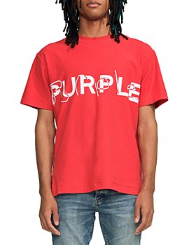 Purple Brand Logo-Print Short-sleeved T-Shirt