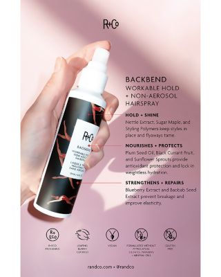 Backbend Workable Hold + Non Aerosol Hairspray 4.2 oz.