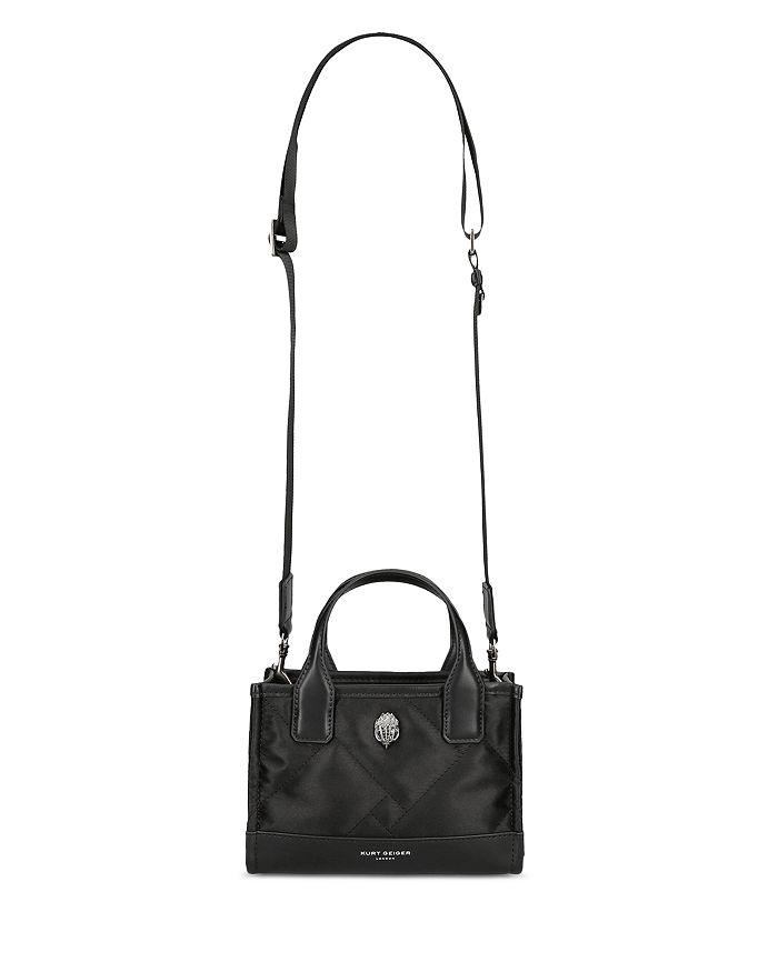 KURT GEIGER LONDON Micro Quilted Square Tote