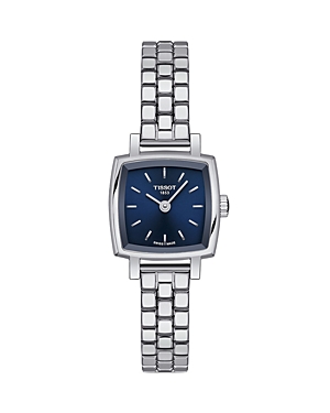 Shop Tissot Lovely Watch, 20mm X 20mm In Blue/silver