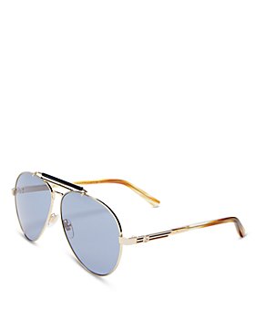 Gucci - Archive Details Pilot Sunglasses, 61mm