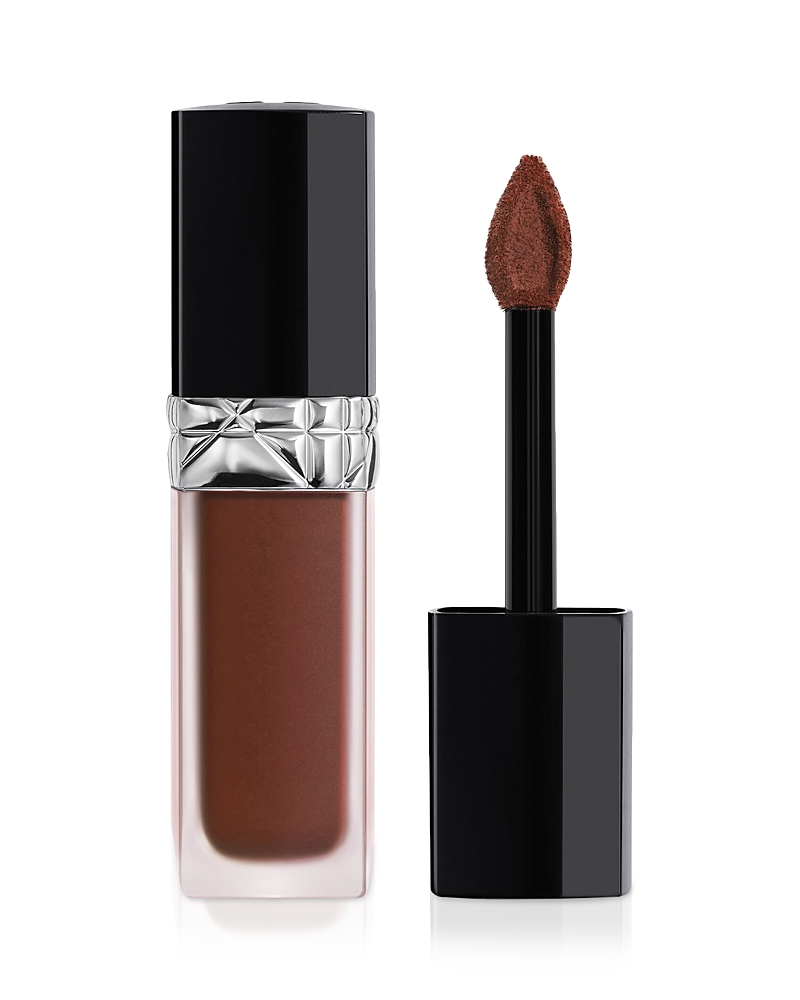 Dior Rouge Forever Liquid Transfer-proof Lipstick In Forever Nude Line