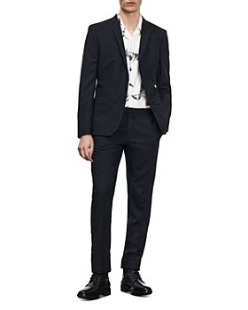 The Kooples - Prince of Wales Navy Blue Blazer & Trousers