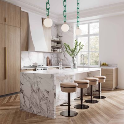 Astro Performance Faux Leather Adjustable Stool