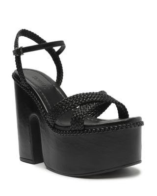 SCHUTZ - Women's Karima Ankle Strap Platform High Heel Sandals