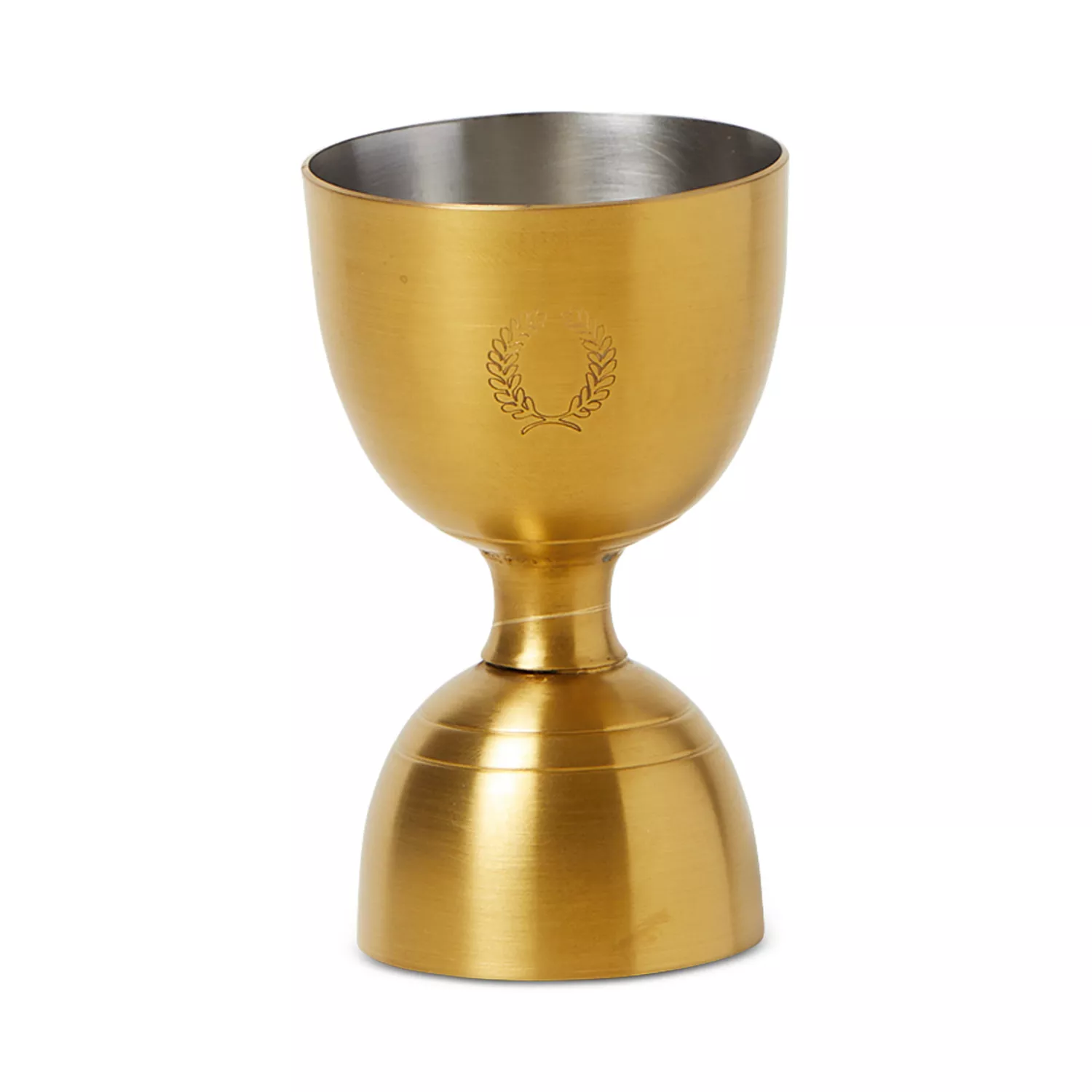 Farmhouse Pottery's Essex Gold Tone Cocktail Jigger