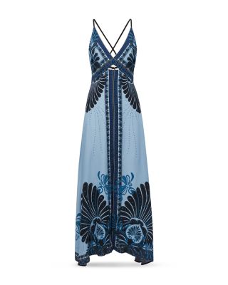 【海外限定】REISSドレス☆Delia Jersey Maxi Dress in Blue Buy Reiss Blue Delia Jersey Maxi Dress from Next USA