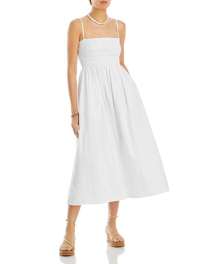 Madewell Theo Cotton Midi Dress Bloomingdale s