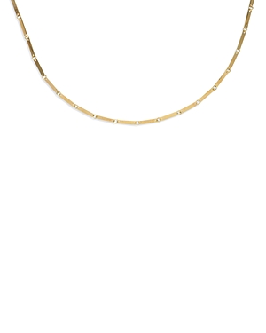 Moon & Meadow Bloomingdale's 14k Gold Polished Bar Necklace, 18