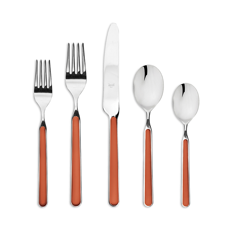 Mepra Fantasia Rust 20-piece Flatware Set In Multi