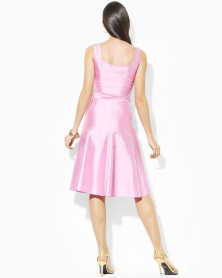 ralph lauren pink silk dress Prasetijo Halter Midi Dress