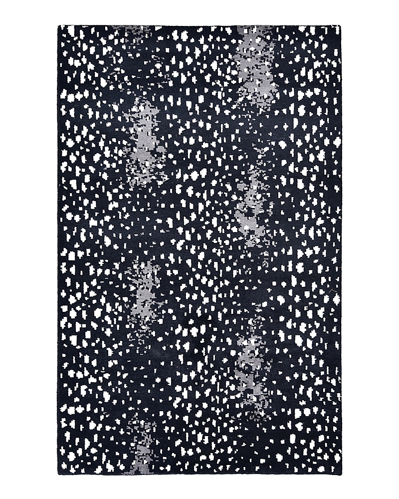 Timeless Rug Designs Louis S3253 Area Rug, 9' X 12' In Black