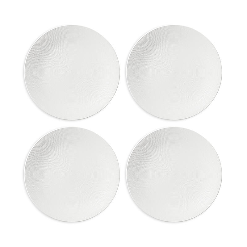 Lenox Lx Collective Dinner Plates, Set Of 4 In White