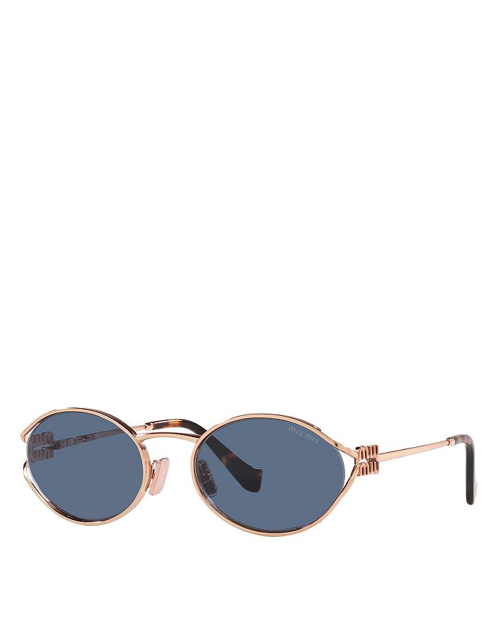 Miu Miu - Oval Sunglasses, 54mm