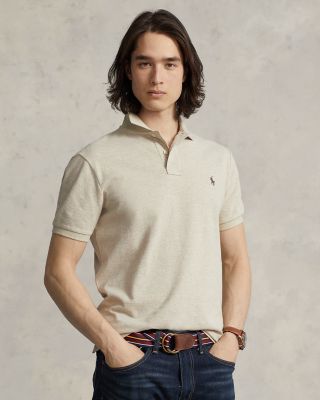 Polo Ralph Lauren Custom Slim Fit Mesh Polo Shirt