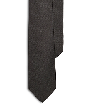 Shop Polo Ralph Lauren Silk Repp Tie In Black