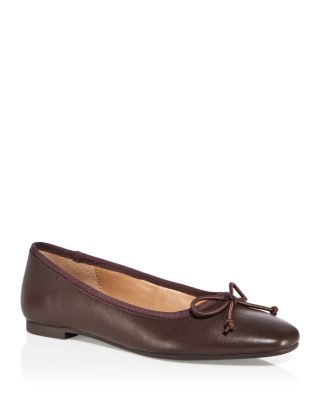 AQUA Women s Glee Slip On Bow Ballet Flats 100 Exclusive Bloomingdale s