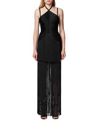 halter gold dress Amarra 89173 main image 1