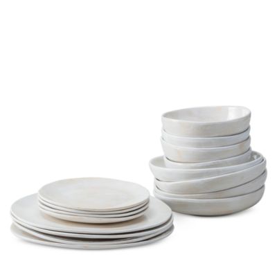 CT Collection No. 2 White 16 Pc Dinnerware Set