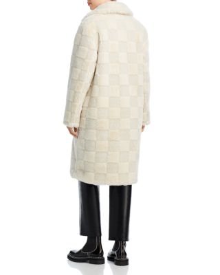 Apparis Tikka Checkerboard Coat | Bloomingdale's