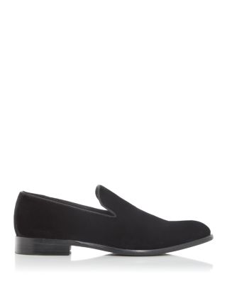 Men's Velvet Slip On Formal Loafers - Exclusive