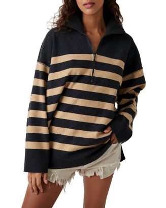 Coastal Stripe Pullover Sweater