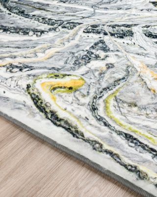 Kikiamo KK12 Round Area Rug, 8' x 8'