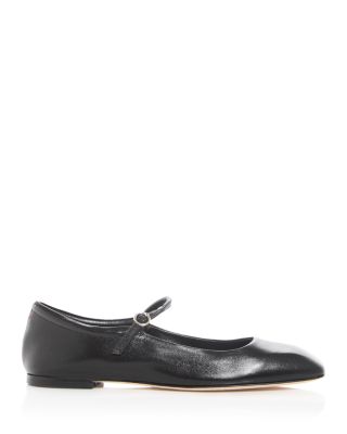 Aeyde Women's Uma Square Toe Mary Jane Flats | Bloomingdale's