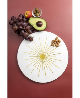  Sunshine Marble Cheese Board 12&amp;#x22;