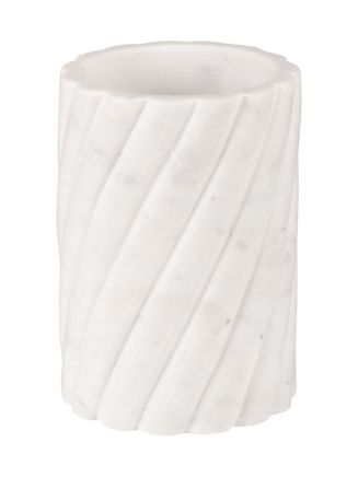 GAURI KOHLI Taraz White Marble Wine Cooler | Bloomingdale's Home