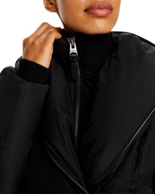 Adali Asymmetric Hooded Coat