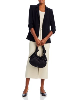 Khloe Ruched-Cuff Blazer