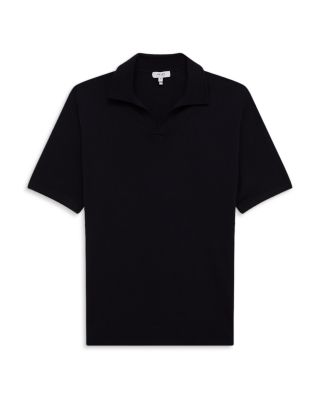 Duchie Short Sleeve Open Collar Merino Polo Shirt
