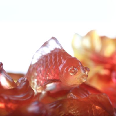 Rising New Era Goldfish Sculpture