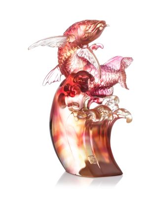 Aligned with the Light, I Triumph Dragon Fish Figurine 