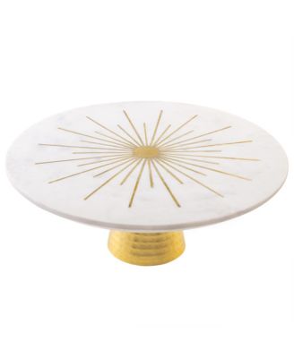 Gauri Kohli Sunshine Marble Cake Stand 12