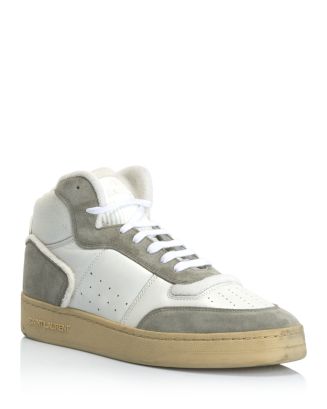 Sl80 Mid Top Sneaker Cuir Meridiano Graine