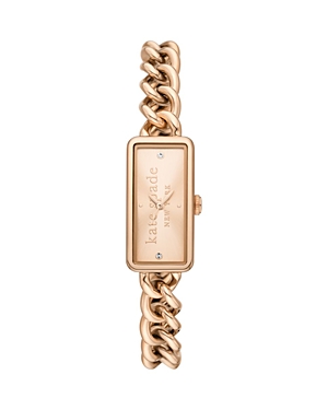 Shop Kate Spade New York Rosedale Watch, 16mm X 32mm In Rose Gold