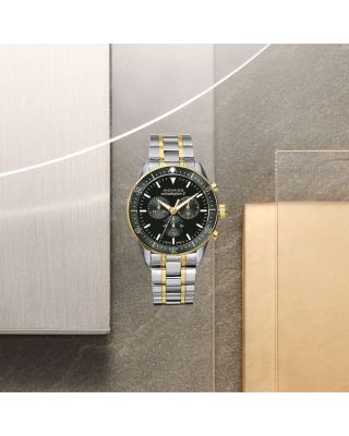 Calendoplan S Two Tone Stainless Steel Chronograph, 42mm