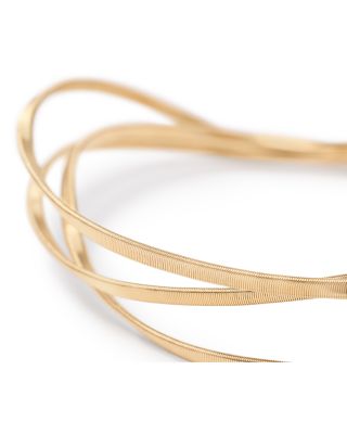18K Yellow Gold Marrakech Three Strand Bangles