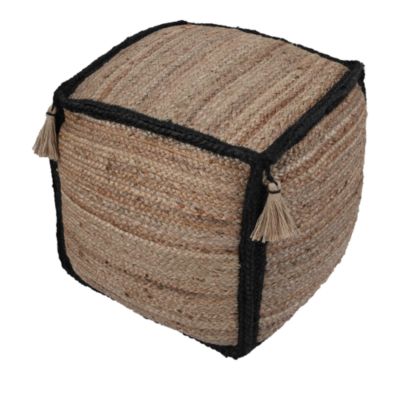 TOV Furniture - Briana Braided Pouf