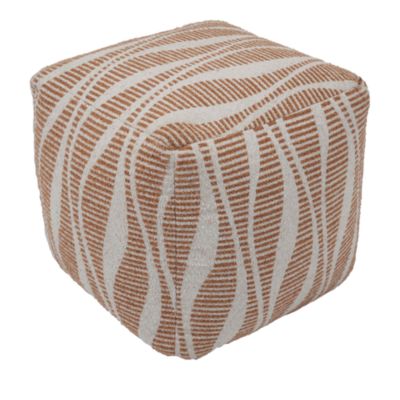 Ember Woven Pouf