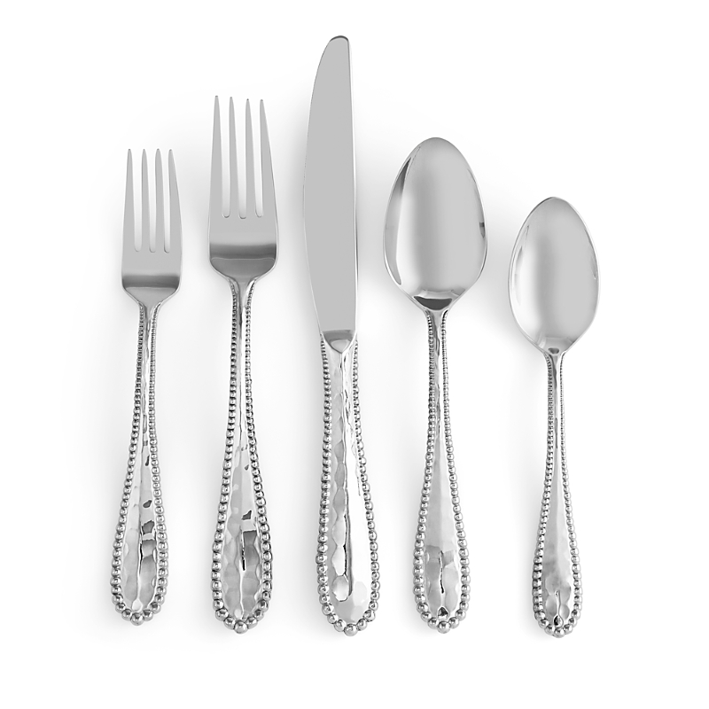 Michael Aram 5-piece Molten Flatware Place Setting In Silver