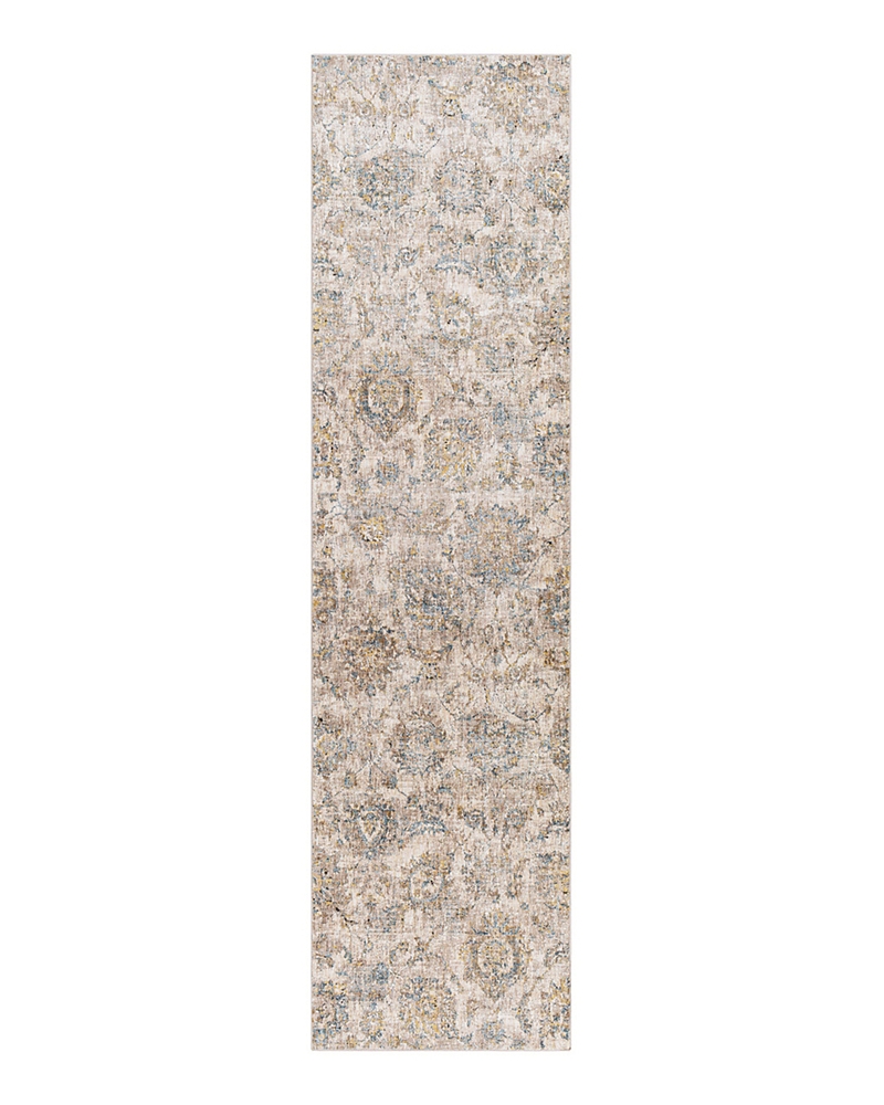 Surya Mirabel Mbe-2316 2'7" X 7'3" Runner Area Rug In Tan/mist